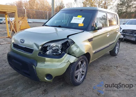 2010 Kia Soul + from USA, damaged, VIN KNDJT2A22A7076447